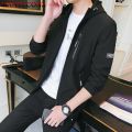 Young Fashion Jacket Men Hooded Casual Jacket Spring Autumn Men Outwear Zipper cket Slim Fit Men's Clothing Brand. 