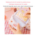 Women Girl Kawaii Cartoon Cosmetic Sanitary Pads Napkin Storage Bag Pouch Layor. 