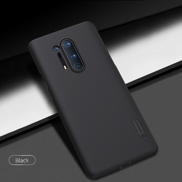 Nillkin%20(%201+8%20Pro%20)%20Super%20Frosted%20Shield%20Hard%20Case%20Cover%20For%20Oneplus%208%20Pro%20-%20Black%20-%20Image%202