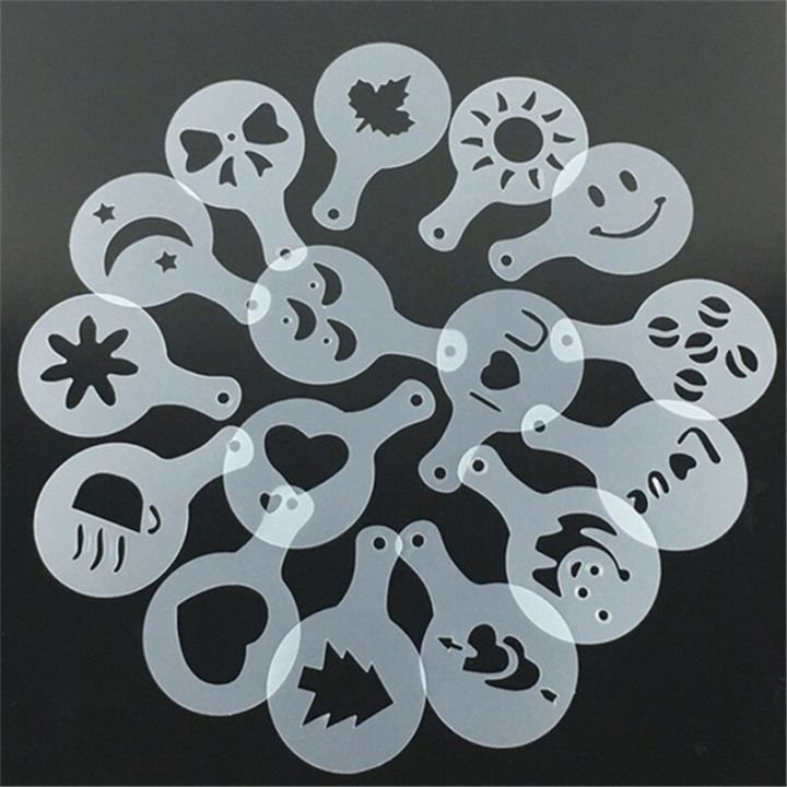 16%20Pcs/Set%20Mixed%20Style%20Cappuccino%20Iatte%20Mold%20Duster%20Cake%20Mold%20Spray,%20Coffee%20Iatte%20Mold%20Coffee%20Decor%20Coffee%20Accessories%20-%20Image%207