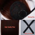 Curls Synthetic Clip In Ponytail Hair Extension Heat Resistant Pony Tail Fake Hair Ponytail Hairpiece. 