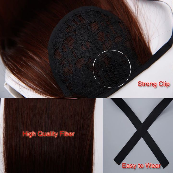 Curls%20Synthetic%20Clip%20In%20Ponytail%20Hair%20Extension%20Heat%20Resistant%20Pony%20Tail%20Fake%20Hair%20Ponytail%20Hairpiece%20-%20Image%207