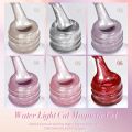 BORN PRETTY 10ml Sparkling Water Light Cat Magnetic Gel Nail Polish Vernis Semi Permanent Soak Off Crystal Gel Polish For Nails.