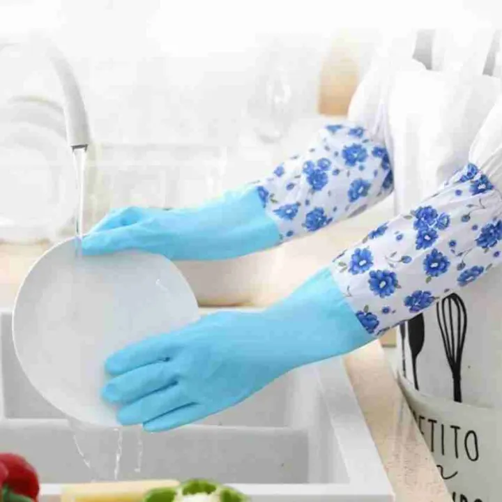 High%20Quality%20Silicone%20Dish%20Washing%20Kitchen%20Hand%20Gloves,%20Kitchen%20Hand%20Gloves%201Pair%20-%20Image%204
