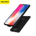 Awei B2 Wireless Power Bank Cover For Apple iPhone X With Magnet Shell. 