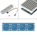 4 in 1 MAX7219 LED Dot Display Driver Module MCU Controller DIY Kit AE. 