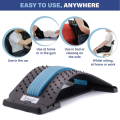 Back Stretcher, Lumbar Back Pain Relief Device, Multi-Level Back Massager Lumbar, Pain Relief for Herniated Disc, Sciatica, Scoliosis, Lower and Upper Back Stretcher Support - Body Massager - Dhaka Shopping Zone.