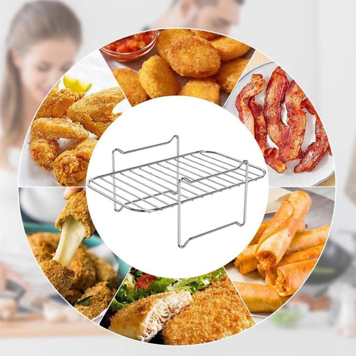 Air%20Fryer%20Rack%20Stainless%20Steel%20Grilling%20Rack%20Multi-%20Air%20Fryer%20with%204%20Skewers%20-%20Image%205