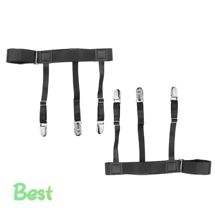 two%20piecs%20men%20elastic%20great%20belt%20Sock%20shirt%20stay%20holder%20-%20Image%204