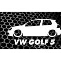 car sticker for Volksagen golf7 golf 6 golf5 golf4 golf3 golf2 golf1 mk1 mk2 mk3 mk4 mk5 mk6 mk7. 