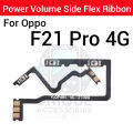 Oppo F21 Pro 4G Power on / off Switch Button Side Volume Up Down Buttons Flex Cable Replacement Parts.