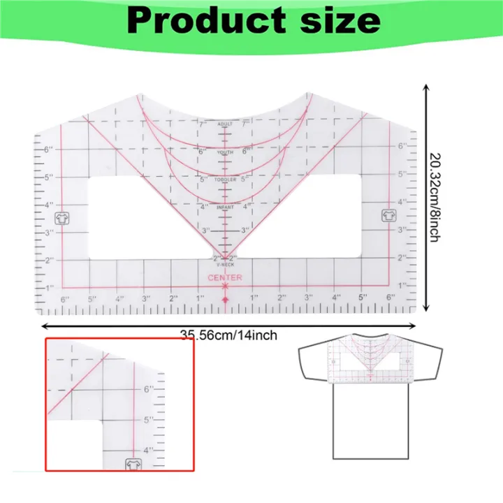 Tshirt%20Ruler%20Guide%20for%20Vinyl%20Alignment%20for%20Measuring%20Tool%20Sewing%20Tool%20Calibration%20Tool%20Transparent%20Ruler%20-%20Image%205