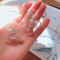 6PCS Creative Korean Bubble Hairpins For Woman Transparent Soap Bubble Hair Clips Pretty Alloy Spring Clips Hair Decoration. 