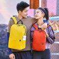 Compact Mi Shoulder Bag - Mini Backpack for Men and Women - Black Sports and Travel Companion.
