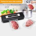 Food Vacuum Sealer Automatic Commercial Household Sous Vide Vacuum Sealer Packaging Machine For Food Storage Include 10Pcs Bags.