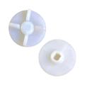 Small 4 Teeth White Plastic Mixer Grinder Motor Coupler - 1pcs. 