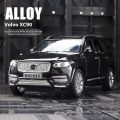 1:32 VOLVO XC90 SUV Alloy Car Model Diecast Metal Model Sound Light Children Toys Car Central Control Ornaments Gift For Kids. 