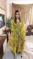 Multicolor Cotton Unstitched Afsan And Screen Print Trendy and Stylish Design, And Comfortable Salwar Kamiz {Three Piece} - 3 Pice Dress. 