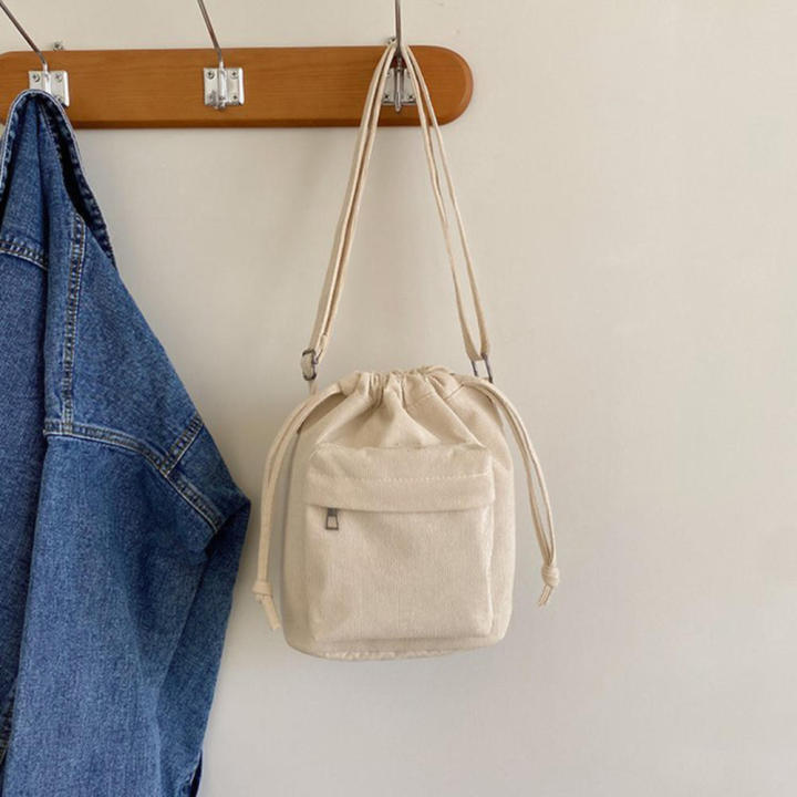 Fashion%20Drawstring%20Shoulder%20Bag%20Portable%20Casual%20Lightweight%20Corduroy%20Handbag%20Bucket%20Bag%20for%20Daily%20Use%20Streetwear%20Women's%20Accessories%20Fashionable%20Outings%20Essentials%20Carrier%20-%20Image%209
