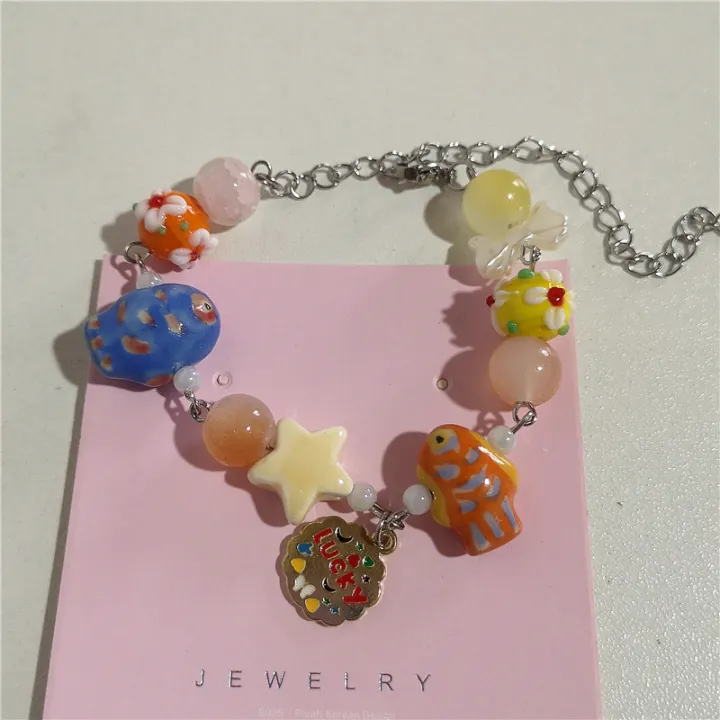 Kpop%20Harajuku%20Aesthetic%20Butterfly%20Love%20Star%20Ceramic%20Glass%20Acrylic%20Beaded%20Bracelet%20Girl%202000s%20EMO%20Charm%20Jewelry%20Y2K%20Accessories%20-%20Image%205