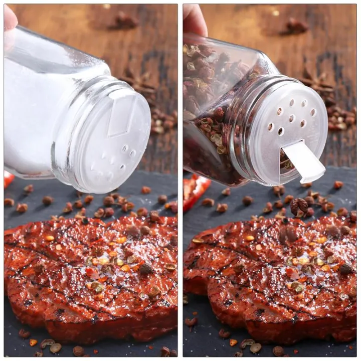 BESTONZON%2012PCS%20Spice%20Jars%20Square%20Glass%20Containers%20Seasoning%20Bottle%20Kitchen%20and%20Outdoor%20Camping%20Condiment%20Containers%20-%20Image%204