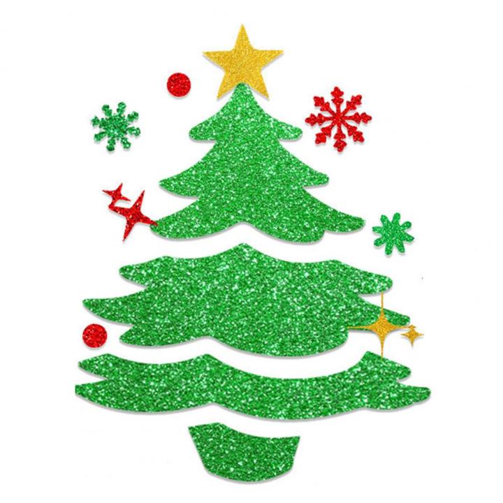 Christmas%20Home%20Decorations%20Festive%20Christmas%20Door%20Stickers%20Santa%20Claus%20Reindeer%20Snowman%20Decorative%20Window%20Decals%20for%20Diy%20Holiday%20-%20Image%203