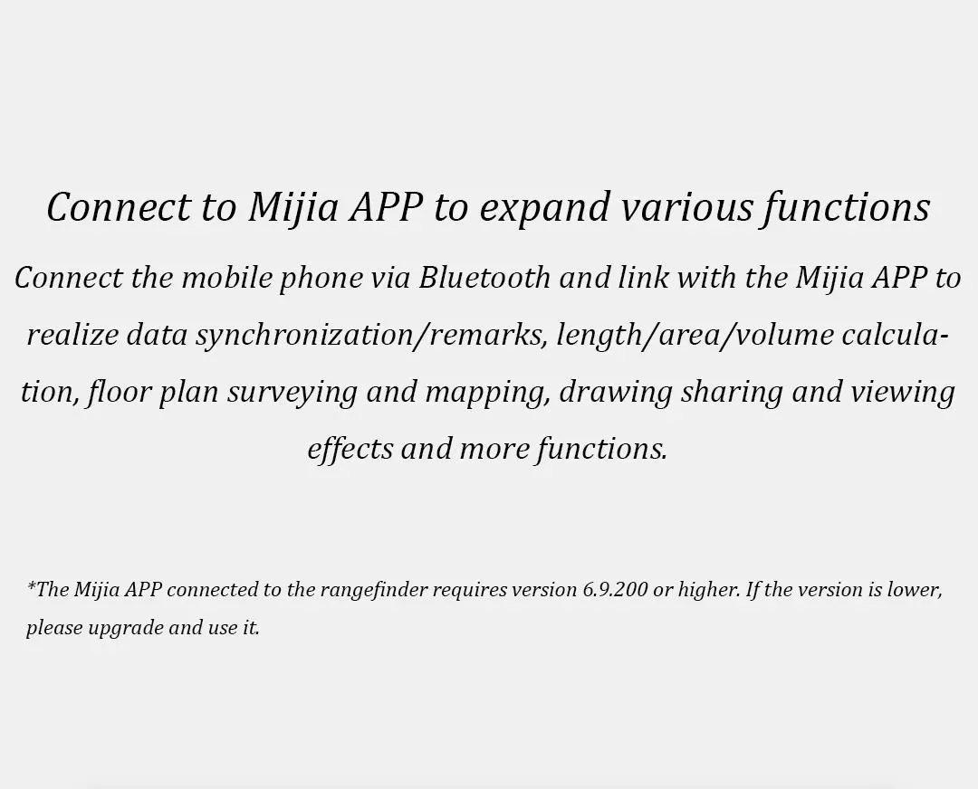 Xiaomi Smart Laser Digital Measurement Tool description image 6