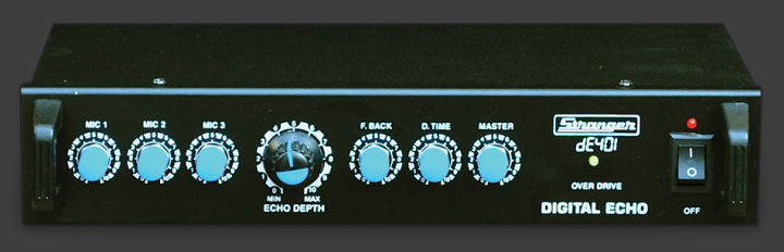 Stranger Digital Echo DE 401 Mixer 3 Channel Mixer Preamplifier for Echo, Reverb, Chorus, Effects