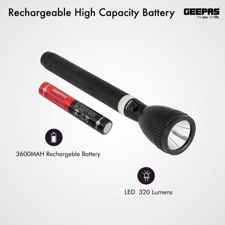 Geepas%20GFL3803%20Dubai%20made%20Rechargeable%20LED%20Flashlight%20-%20Image%203