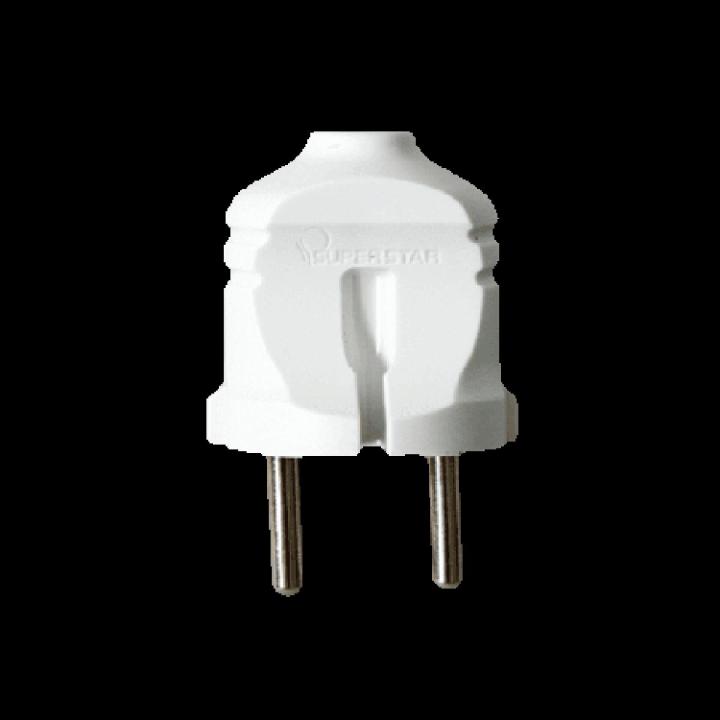 Superstar 2 Pin Round Plug | Daraz.com.bd