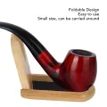 Foldable Pipe Holder Portable Smoking Pipe Stand Universal for Display. 