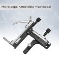 Microscope Attachable Mechanical Stage X-Y Caliper Vernier With Scale.