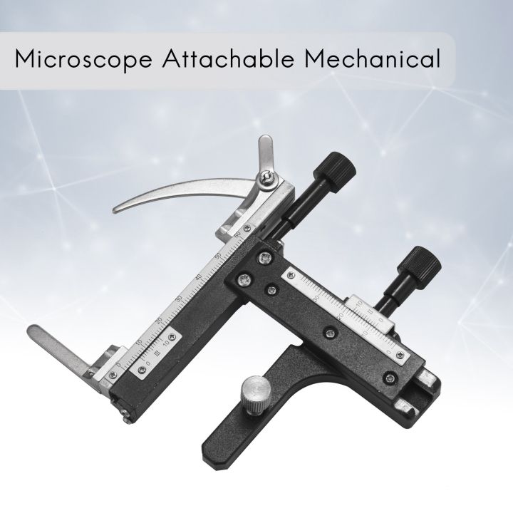 Microscope%20Attachable%20Mechanical%20Stage%20X-Y%20Caliper%20Vernier%20With%20Scale%20-%20Image%204
