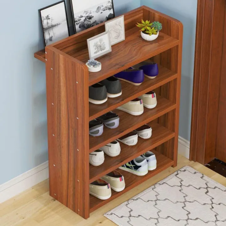 Shoe Rack /*Shoe rack melamine board/5-8 layer grid Shoe Cabinet