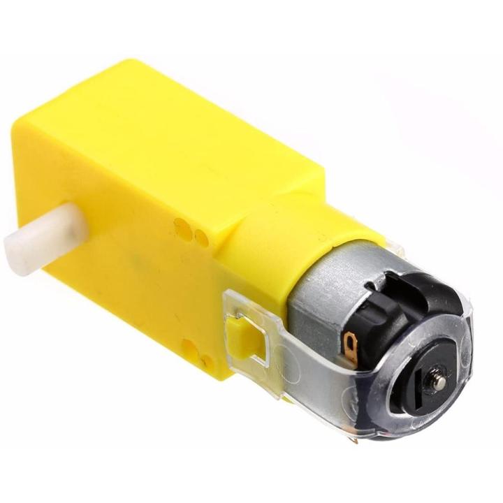 Gear Motor For RC Wheel - Yellow ( 3V - 6V Dual Axis TT Gear Motor ...