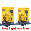 Realme Buds 2 Wired Earphone Hands-Free 3.5mm - Black Headphone buy 1 gat 1 free - Earphone. 