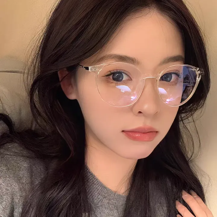 Anti%20Blue%20Light%20Glasses%20Ultralight%20Retro%20Transparent%20Plain%20Frame%20Glasses%20Women%20Party%20Decorate%20Eyeglasses%20Korean%20Style%20Eyewear%20-%20Image%202