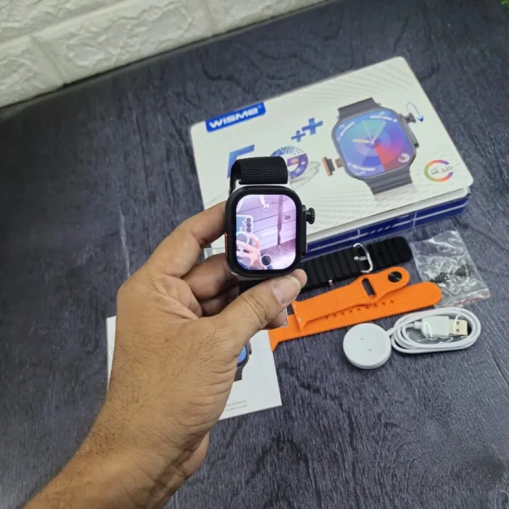 WS10%20Ultra%205G%20Smart%20Watch%20RAM%208GB%20ROM%20128GB%20Playstore%20Rotating%20Camera%20For%20Front%20And%20Rear%202.01%20inch%20Big%20Display%20IP67%20Waterproof%20800mAh%20Battery%20Heart%20Rate%20Monitoring%20Wifi%20Bluetooth%20supported%20Video%20Calling%20Android%20Smartwatch%20-%20Image%206