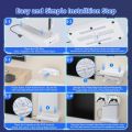 For PS5 Slim Wall Mount Bracket Game Console Gamepad Display Rack Headphone Storage Rack Stand for PlayStation Accessories. 