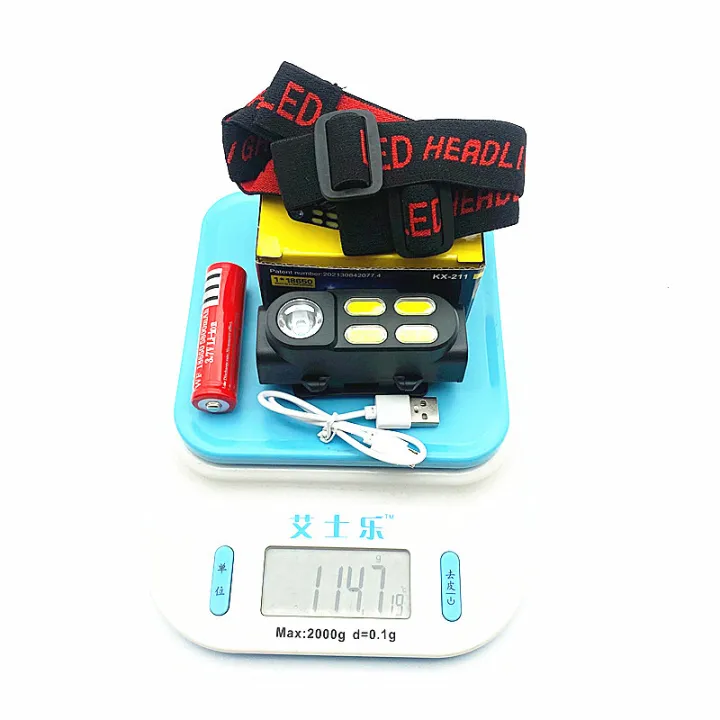 Wholesale%20KX-211%20Headlamp%20Strong%20Light%20Charging%20Headset%20Flashlight%20COB%20Flood%20LED%20Outdoor%20Lighting%20Bicycle%20Light%20-%20Image%206