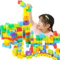 74 Pcs Building Blocks for Toddlers, Kids Blocks Building Toys Educational Stacking Blocks with Gift box, Toddler Block Toys foR Kids Boys Girls Gift. 