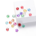 St.kunkka 10-30pcs 8mm Glass Five-pointed Star Beads Gilt Star Beads for DIY Bracelet Necklace Jewelry Making. 