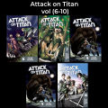 Attack On Titan SET Volume.(6-10) | Premium Quality Paperback Manga | Animart. 