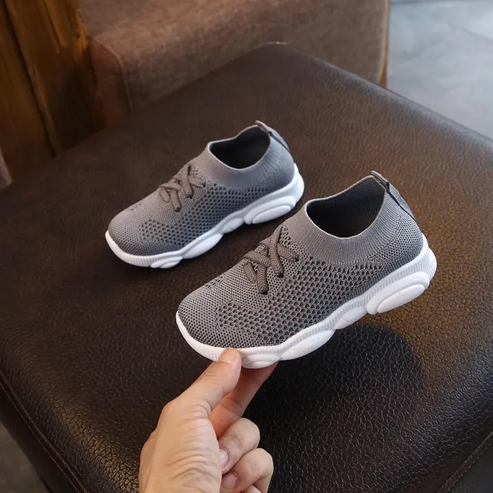 Children%20Infant%20Kids%20Baby%20Girls%20Boys%20Solid%20Stretch%20Mesh%20Sport%20Run%20Sneakers%20Shoes%20Baby%20Shoes%20-%20Image%205