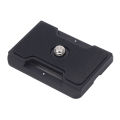 1/4in Screw Quick Release Plate Aluminum Alloy Rubber Camera Tripod Mount Plate for Arca Standard Port Universal for DSLR Camera. 