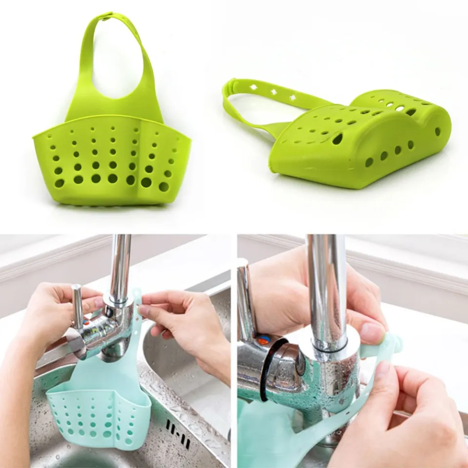 Washcloth holder for sink