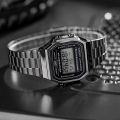 (Ready Stock) G .Shock A168 Men Watch Digital Sport Watch LED Display Water Resistant Shockproof and Waterproof World Time LED Light Sports Square Wrist Watches A168WGG-1A (copy original 1.1 premium). 