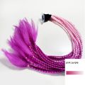 Helmet Braids Braiding Decoration Ponytails Gradient with Suction Cup.