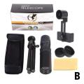 10-300X40 Metal Continuous Zoom Monocular Mobile Phone Scope Tourism High-definition Hunt Telescope Adjustable Camera Outdo L4B3.