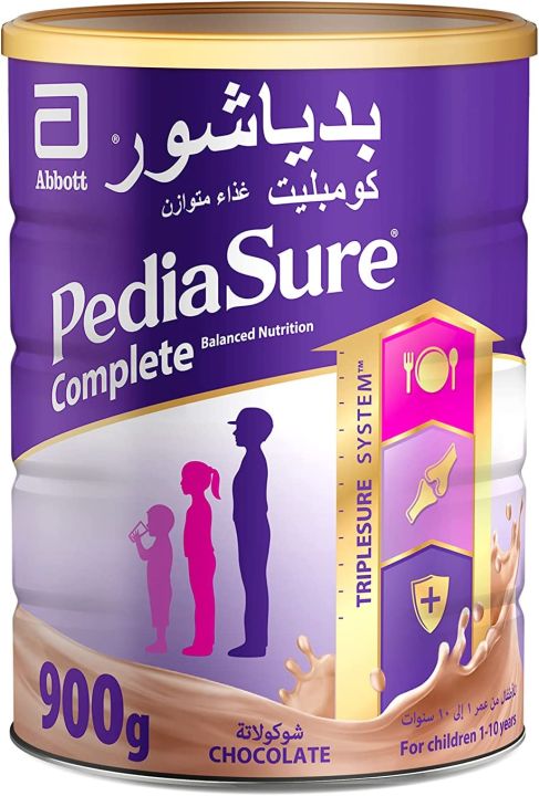 Pediasure%20Chocolate%20Flavour%20Baby%20Milk%20(1-10%20Years)-900g%20-%20Image%202
